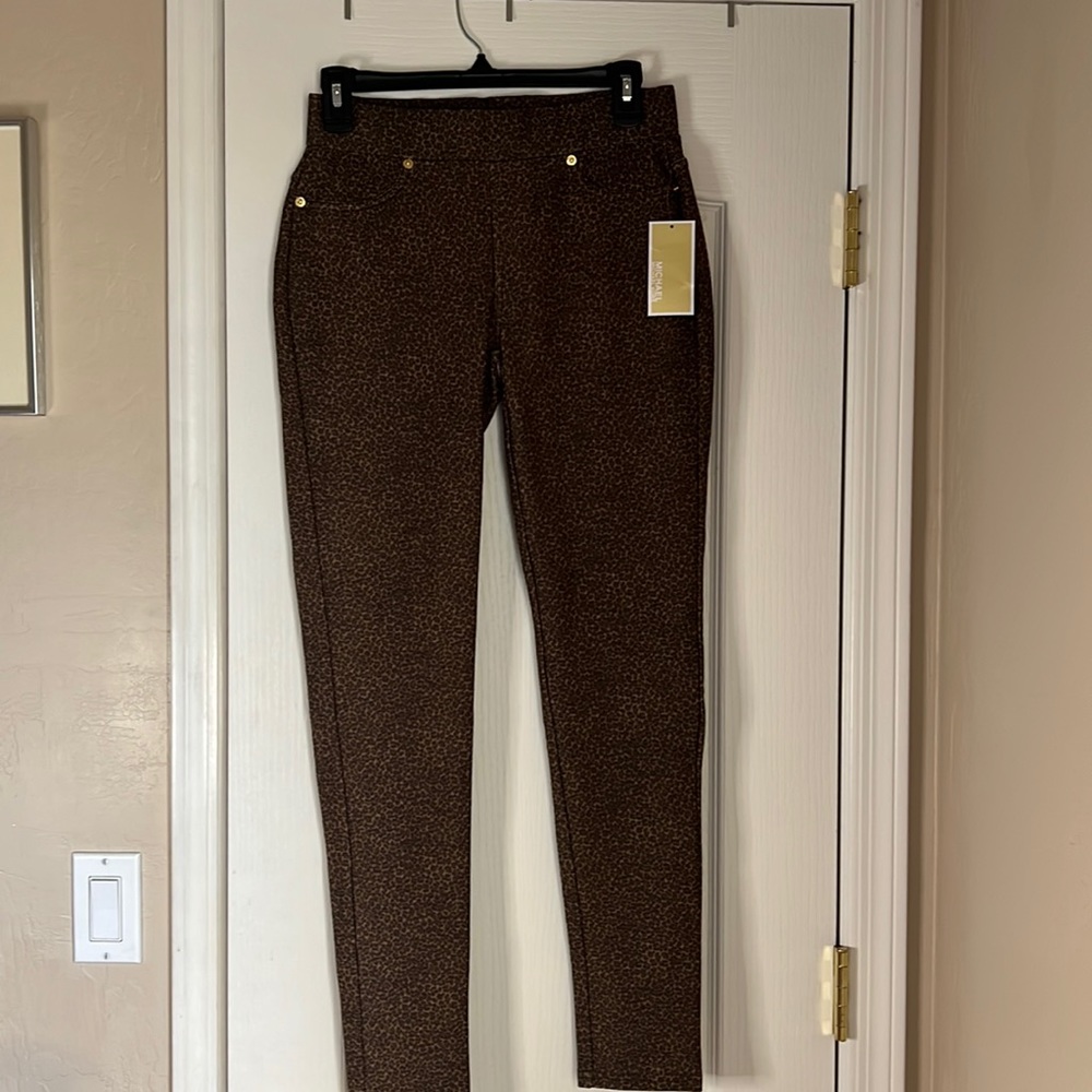 NWT Michael Kors Leopard Print Pants